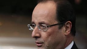 François Hollande s'est prononcé jeudi en faveur d'une réforme de la participation et de l'intéressement des salariés, qui pourrait voir le jour "dans quelques mois". /Photo prise le 22 novembre 2012/REUTERS/Sebastien Pirlet