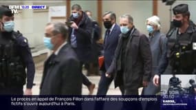 Soupçons d'emplois fictifs: les époux Fillon sont arrivés au Palais de justice de Paris pour leur procès en appel
