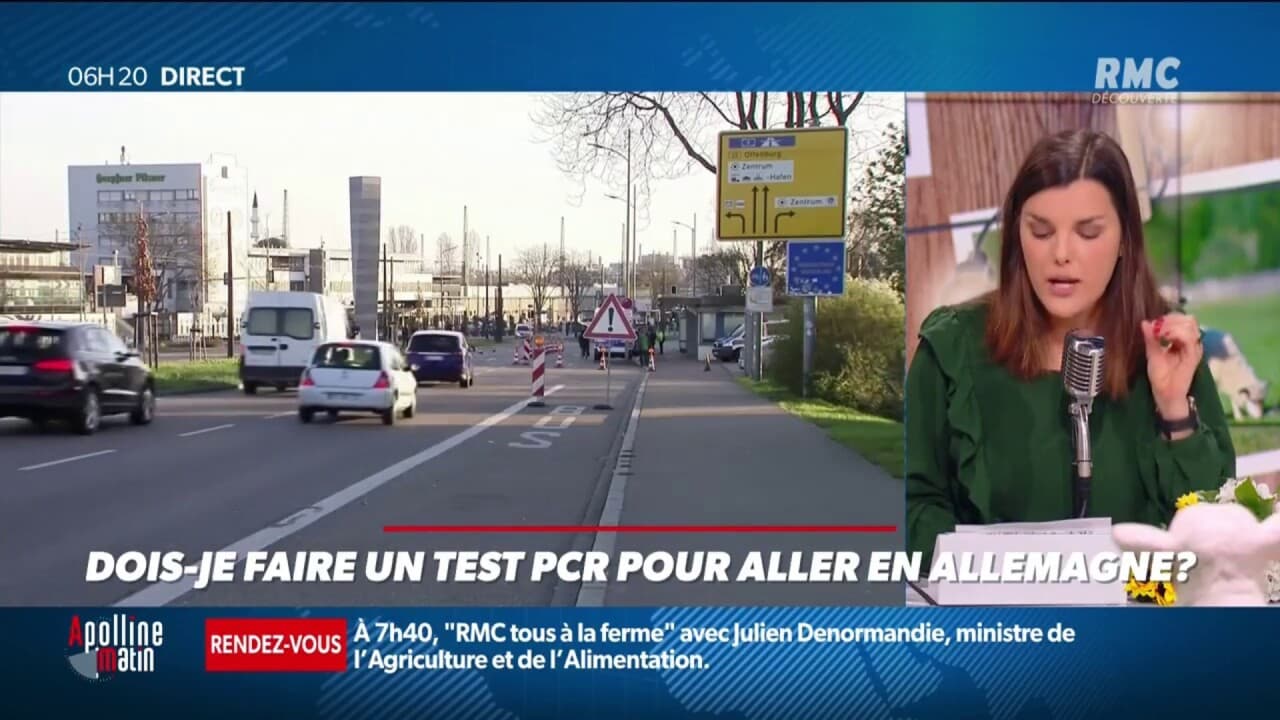 Doisje faire un test PCR pour aller en Allemagne