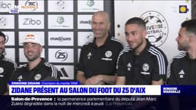 Zinédine Zidane s'exprime sur son avenir depuis le Salon du foot au Z5 d'Aix-en-Provence
