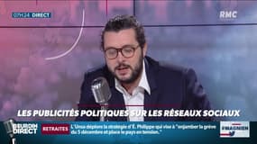 #Magnien, la chronique des réseaux sociaux : Les publicités politiques sur les réseaux sociaux - 26/11