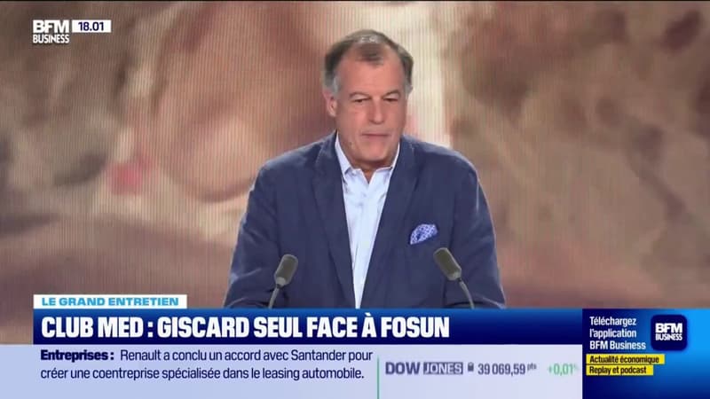 Club Med: Giscard seul face à Fosun