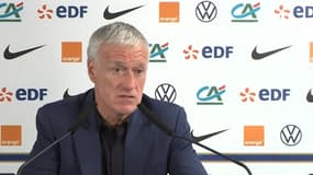 France-Bosnie-Herzégovine : Deschamps a vu "de bonnes choses" de la part du trio Mbappé-Griezmann-Benzema