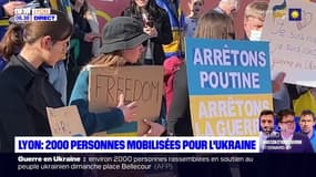 Lyon: 2000 personnes mobilisées pour l'Ukraine dimanche