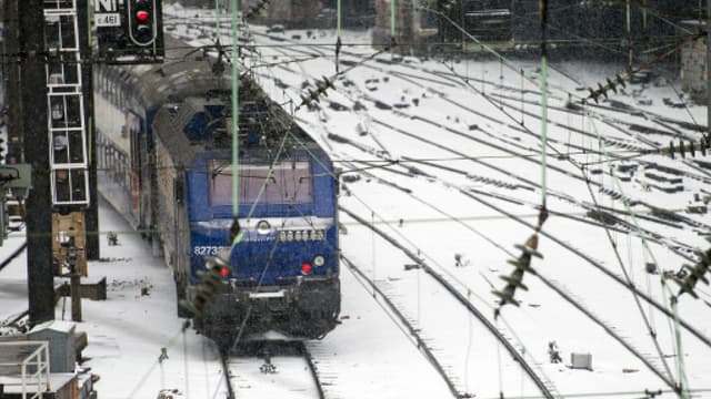 Contrairement aux idées reçues, les trains sont plus ponctuels en hiver