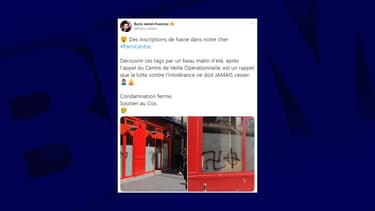 Des croix gammées et celtiques ont été taguées sur un bar du Marais.