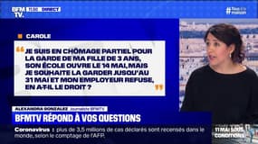 Mon employeur peut-il me refuser un chômage partiel si je souhaite garder ma fille jusqu'au 31 mai ?