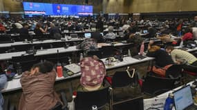 Les délégations à la COP16 de Cali en Colombie le 2 novembre 2024.