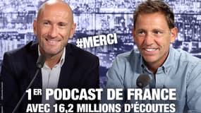 AUDIENCES - RMC est 1ère radio privée de France sur les podcasts et réalise un record historique