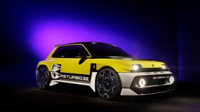 La nouvelle R5 Turbo 3E dévoilée par Renault.