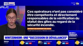 Incendie de Wintzenheim: l'enquête administrative met en lumière "une succession de défaillances"