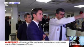 Cyclone Belal: Le Premier ministre Gabriel Attal et le ministre de l'Intérieur Gérald Darmanin sont arrivés au Centre opérationnel de gestion interministérielle des crises