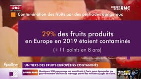 Un fruit européen sur trois contient des pesticides