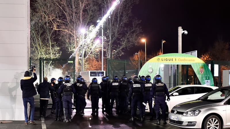 Affrontements à Saint-Etienne