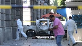 Une explosion s'est produite à Tunis ce jeudi en fin de matinée. - Fethi Belaïd - AFP