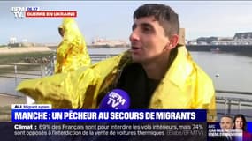 Un pêcheur raconte comment il a sauvé trois migrants dans la Manche