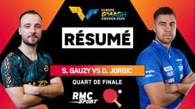 Résumé : Gauzy-Jorgic… un match D'ANTHOLOGIE entre deux TITANS du ping européen ! (WTT Europe Smash)
