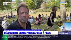 Le trajet du Grand Paris express se découvre à pied à travers une balade