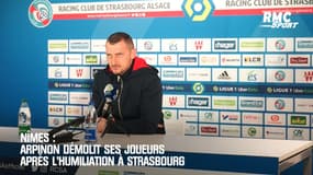 Nîmes : Arpinon démolit ses joueurs après l’humiliation à Strasbourg