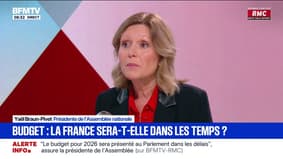 "Je ne suis pas au moment du bilan mais au moment de l'action", déclare Yaël Braun-Pivet