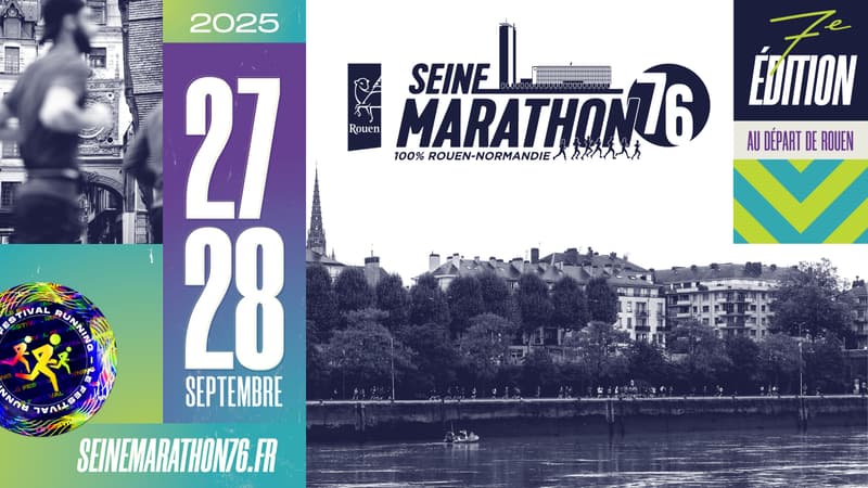 Le Seine-Marathon 76 : Un Rendez-vous Sportif et Festif Incontournable à Rouen !