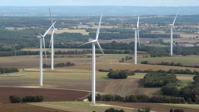 Un parc éolien. (Photo d'illustration)