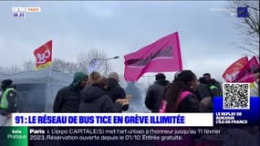 Essonne: le réseau de bus TICE en grève illimitée