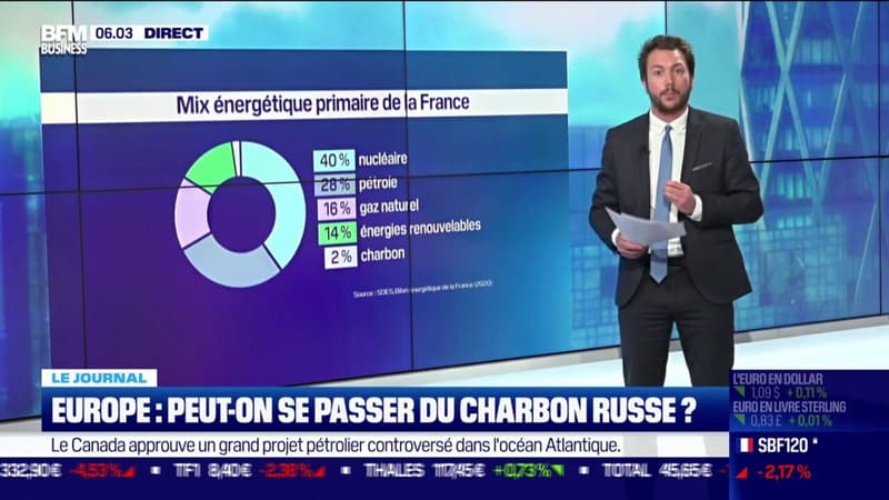 Europe: peut-on se passer du charbon russe?