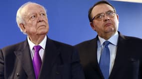 Jean-Claude Gaudin et Patrick Mennucci seraient au coude à coude en cas de second tour aux municipales de Marseille
