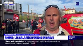 Rhône : Les salariés d'ENEDIS en grève