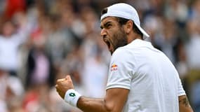 Matteo Berrettini en finale de Wimbledon
