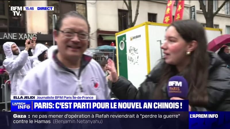 Paris: coup d'envoi pour la parade du Nouvel An chinois