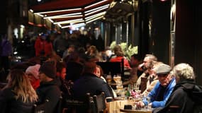 Une terrasse cet hiver au Touquet (photo d'illustration)