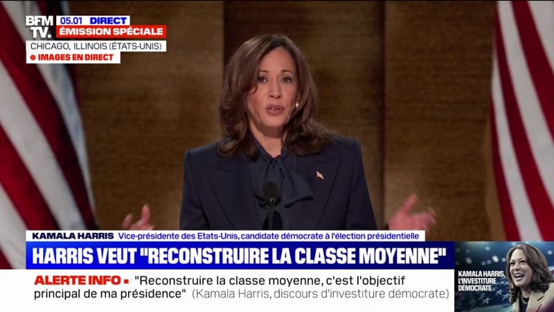 Kamala Harris s'engage à rester 