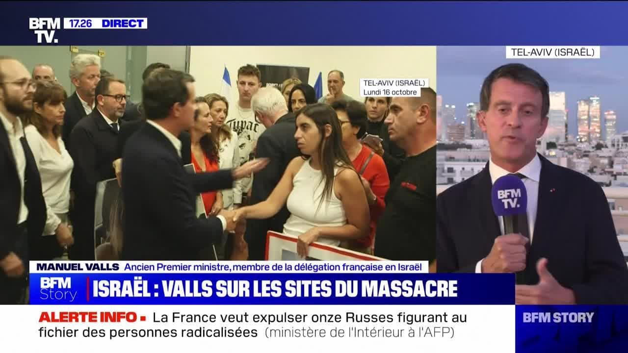 Story 2 "J'ai vu l'horreur", Manuel Valls sur les sites des attaques