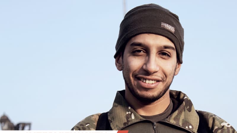 Photo non datée d'un homme présenté comme Abdelhamid Abaaoud, un jihadiste belge soupçonné d'être le commanditaire des attentats de Paris.