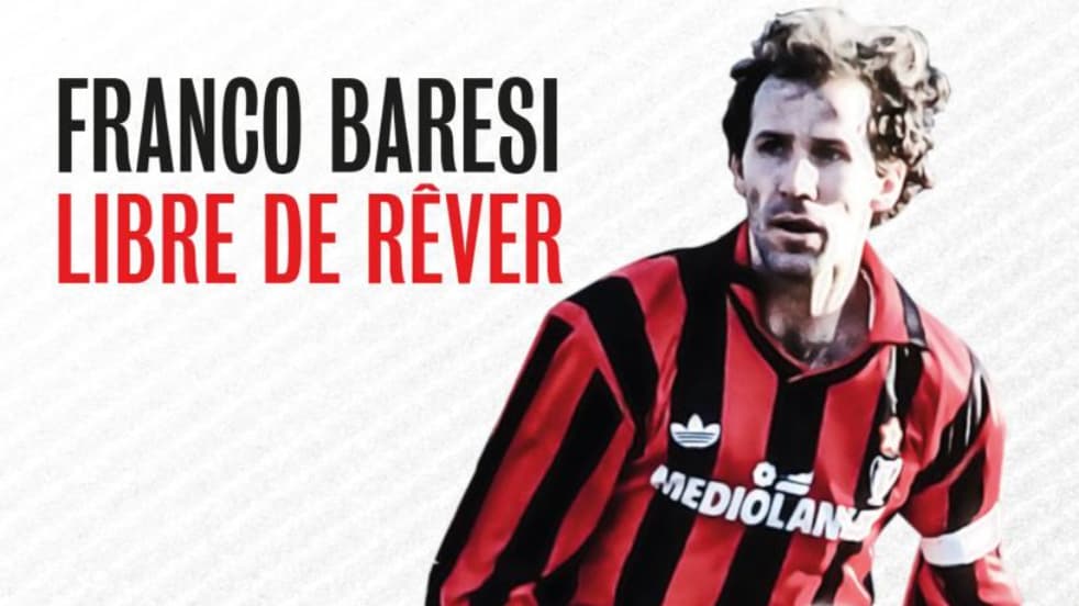 La couverture de l'autobiographie de Franco Baresi La couverture de l'autobiographie de Franco Baresi