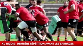 XV Niçois : dernière répétition avant les barrages