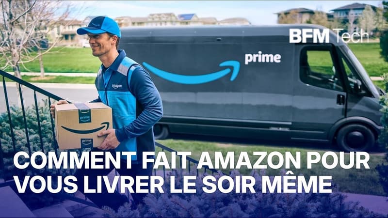 Comment Amazon fait pour vous livrer le soir même