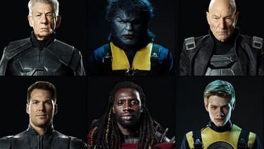 Une partie de l'équipe des X-Men