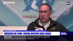 OM: entraîner l'équipe réserve, "c'est mon choix" affirme Jean-Pierre Papin