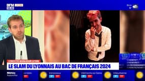 Le slam d'un lyonnais sélectionné au bac de français 2024
