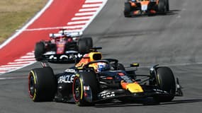 Max Verstappen lors du GP des Etats-Unis, le 19 octobre 2025.