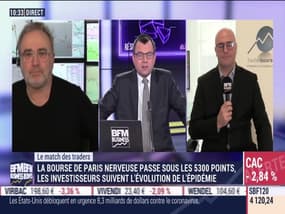 Le Match des traders : Jean-Louis Cussac vs Stéphane Ceaux-Dutheil - 06/03