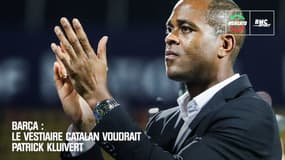  Barça : Le vestiaire catalan voudrait Patrick Kluivert 