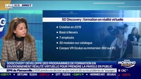 La  pépite : 5Discovery propose des formations dans des environnements en réalité virtuelle, par Lorraine Goumot - 08/04