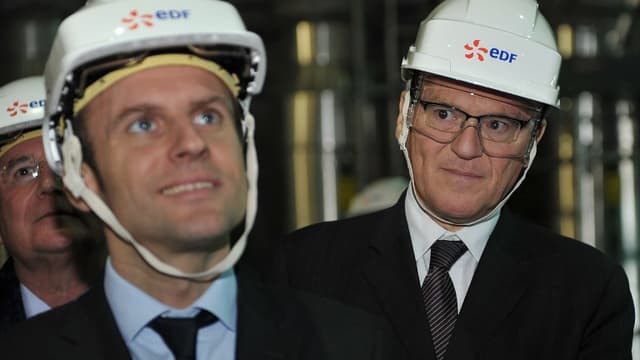 Le PDG d'EDF, Jean-Bernard Levy, attend les décisions d'Emmanuel Macron sur la politique énergétique jusqu'en 2029.
