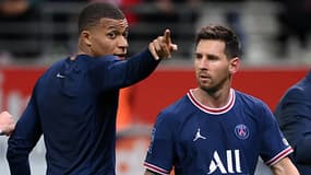 Kylian Mbappé et Lionel Messi