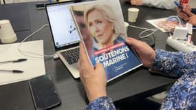 A Perpignan, les militants du RN se mobilisent après la condamnation de Marine Le Pen