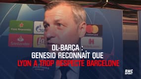 Bruno Genesio pense que Lyon a « trop respecté » Barcelone 